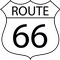 1-Navi mieten USA Kanada Mexiko Logo Route 66
